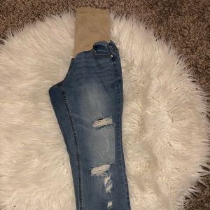 Jessica Simpson maternity jeans